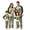 Pine Green Plaid, variant on Onlypjs Family Christmas Pajamas Matching Sets Christmas Tree Raglan Tops Plaid Pants Holiday Sleepwear Loungewear for Couples, Men and Women