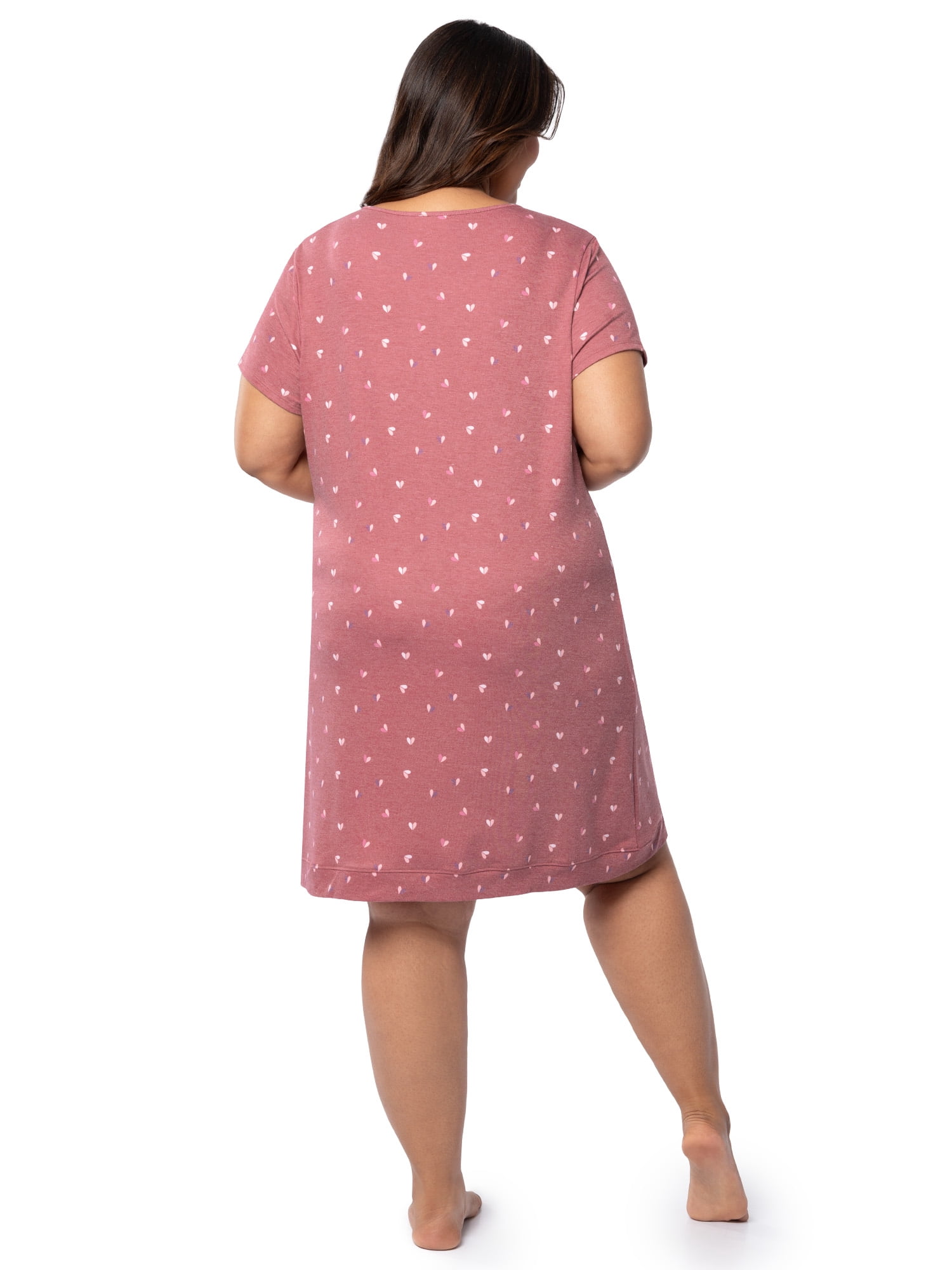 Fruit of the Loom Women's Soft and Breathable Pajama Sleepshirt, Sizes S-5X