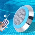 thumbnail image 2 of Khall Pool Lamp Light Remote Control Adjustable 12LED 12W AC12V Swimming Pool Wall Light IP68 Underwater Lights Decor, 2 of 8