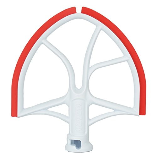 Aizara Flex Edge Beater For Kitchenaid Mixer Bowl Lift Stand Mixer Attachment For 6 Quart Bowls Plastic Flat Beater Paddle With Silicone Edges Bowl Scraper Blade Accessory Walmart Com Walmart Com
