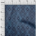 thumbnail image 1 of oneOone Cotton Silk Medium Blue Fabric Batik Sewing Material Print Fabric By The Yard 42 Inch Wide - VE, 1 of 4
