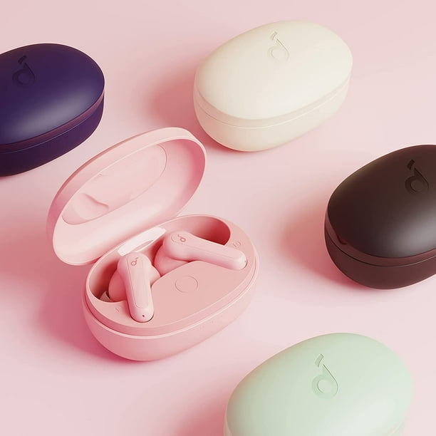 Anker Soundcore Life P2 ピンク ワイヤレスイヤホン Soundcore by Anker Life P2 Mini True Earbuds, 10mm Drivers with