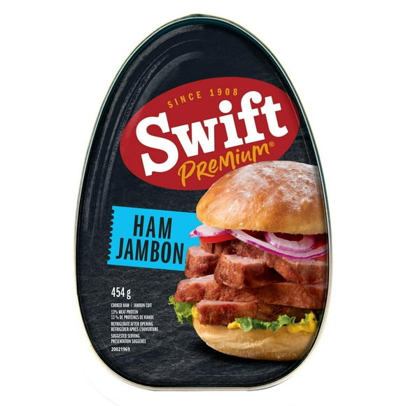 Swift Premium Cooked Canned Ham, 454 g