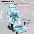 thumbnail image 7 of Jeiento Watercolor Sea Turtle Gaming Chair Cover 4-Piece Set Comfortable Computer Reclining Chair Slipcovers Breathable Rotating Chairs Cover with Elastic Bottom, 7 of 7