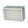 thumbnail image 3 of Gabinete de almacenamiento con 30 cajones, caja de almacenamiento de herramientas para maestros, 30 cajones pequeños, organizador de cuentas para y gris, 3 of 8