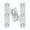 Chrome, variant on Deltana OK2520U3-R 2-1/2" X 2" Solid Brass Right Hand Olive Knuckle Hinge - Brass