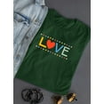 thumbnail image 3 of Simple Message Collection D T-Shirt Women -Victoria Barnes Designs, Female Small, 3 of 4