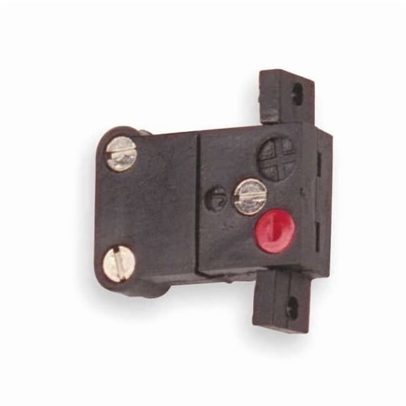 Tempco Panel Jack,J,Black,Miniature 2 Pin TCA-102-143