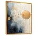 thumbnail image 2 of Designart "Grunge Collage In Astrological Minimalism" Astrology Floater Framed Wall Decor, 2 of 5
