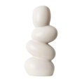 thumbnail image 2 of Florero de cerámica Decoración Adorno elegante Arreglo floral Artesanía Jardinera Florero para librería Interior Baño al aire libre Cena Mesa Boda Blanco perfecl florero moderno, 2 of 8