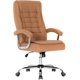 thumbnail image 1 of Hoxne Executive Office Chair Adjustable Leather Chair High Back Swivel Office Desk Chair with Padded Armrest 350lbs My Lux Decor Round, 1 of 10