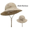 thumbnail image 2 of Cotton Bucket Hat Foldable Packable Fishing Hat Beach Cap for Boys Girls Teen,lightweight,durable,breathable S, 2 of 7
