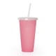 thumbnail image 1 of 1PC Cute Water Bottle For Coffee Juice Milk Tea Kawaii Plastic Cold Cups With Lid, 1 of 5