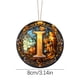 thumbnail image 3 of Adornos Personalizados para El Hogar, Adornos con Letras y Nombres, Adornos con Iniciales Personalizados, Regalos de Navidad, Adornos de Recuerdo Familiar., 3 of 4