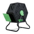 thumbnail image 4 of ZENSTYLE 18.5 Gallon Tumbling Composter Compact Single Chamber Outdoor Compost Bin, 4 of 10