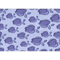 thumbnail image 1 of Ahgly Company Machine Washable Indoor Rectangle Transitional Periwinkle Purple Area Rugs, 2' x 3', 1 of 7