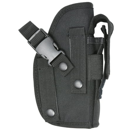 Ambidextrous Belt Holster. Designed For Comfort And Quick Draw. Includes Extra Mag Pouch. For larger guns like 1911, Hi Point, GLOCK 17 and (Best Glock Grip Sleeve)