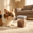 thumbnail image 2 of Airtight Dog Treat Jars, Dog Cat Food Storage Containers with Lids for Kitchen Pantry Organization, Keep Food Fresh Crispy 4.33*5.91In, 2 of 6