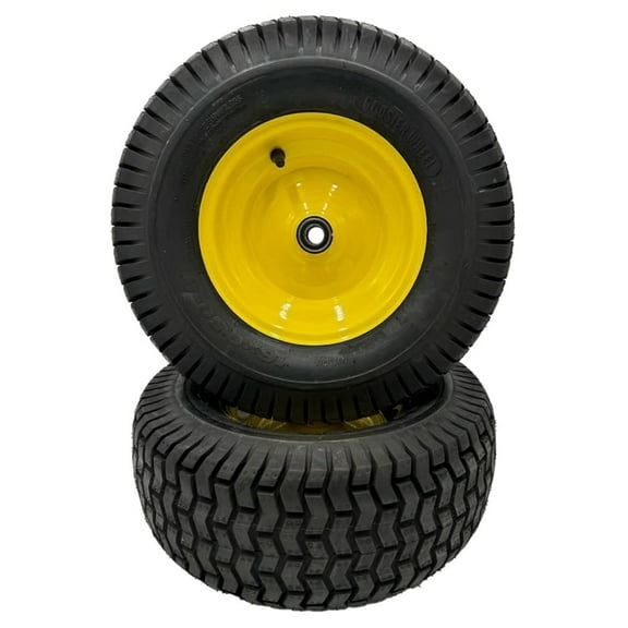 16x6.50-8 Lawn Mower Wheels - Set of 2 - Fits on 3/4 Inch Axle