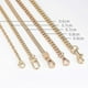 thumbnail image 3 of Cadenas de metal para bolsos de mano, correa para bolso de hombro, cadena para bolso de mano desmontable, 60 cm/120 cm, 2, 3 of 4