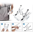 thumbnail image 4 of KAIYANG Soporte ajustable para computadora portátil, 7 niveles ajustables para computadoras portátiles de 9 a 17,3", 4 of 4