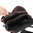 thumbnail image 4 of Black Adjustable Tool Storage Pouch, Waist Pocket Pouch, Waterproof For Electrician Carpenter Accessory Tools Organizar Workman, 4 of 8