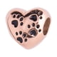 thumbnail image 1 of Charm para Pulsera LuckyLy, Dije de Corazón y Huellas de Perro, Acero Inoxidable, Modelo Dora rosa UNITALLA, 1 of 8