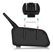 Milue For V4 V6 Bluetooth-compatible Intercom Clamp Helmet Headset Motorcycle Bracket
