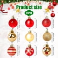 thumbnail image 2 of Moyic 50x Adornos navideños Exquisita artesanía Decoraciones navideñas Decoraciones para árboles de Navidad Reutilizables Kits de decoración para fiestas, 2 of 6