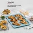 thumbnail image 5 of KitchenAid Aluminized Steel Nonstick 13x18-inch Cookie Baking Sheet Pan, Mineral Water Blue, 5 of 8