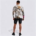 thumbnail image 5 of Realistic Camo Quarter Zip Pullover for Men, Long Sleeve Hunting Fishing Jersey with Moisture Wicking Quick Dry Fabric - Lightweight Outdoor Athletic Performance Tops Gray L, 5 of 6