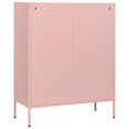 thumbnail image 5 of vidaXL Commode Rose 80x35x101,5 cm Acier, 5 of 5