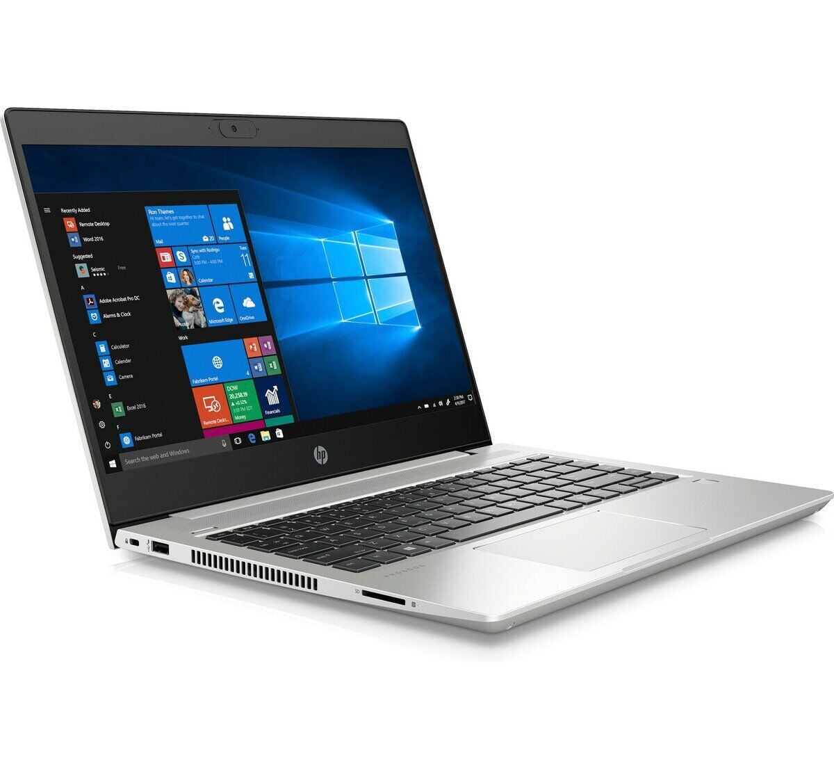 HP ProBook 440 G7 Business Laptop, 14" FHD (1920 x 1080), Intel Core i7-10510U, 16 GB RAM, 512 GB SSD, Intel UHD Graphics 620, Windows 10 Pro