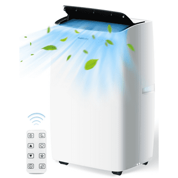 HUMSURE Portable Air Conditioner 9200 BTU (14000 BTU ASHRAE), Suitable For 700 Sq  Ft Of Rooms, Floor Standing Air Conditioning AC Unit With Remote Control And Installation Kit, 5-In-1 Function