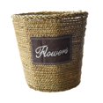 thumbnail image 3 of LOVIVER Panier de Jardinière en Paille Tressée Créatif pour Intérieur Extérieur Balcon Salon Cône Inversé, 3 of 8