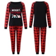 thumbnail image 1 of Conjunto de pijamas de Navidad para padres e hijos Conjunto de ropa de casa a juego familiar Ehuebsd Para estrenar, 1 of 1