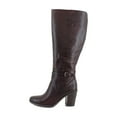 thumbnail image 2 of Naturalizer Kalina-Stretch Wide Calf Women's Boots Wine Size 5 M, 2 of 8
