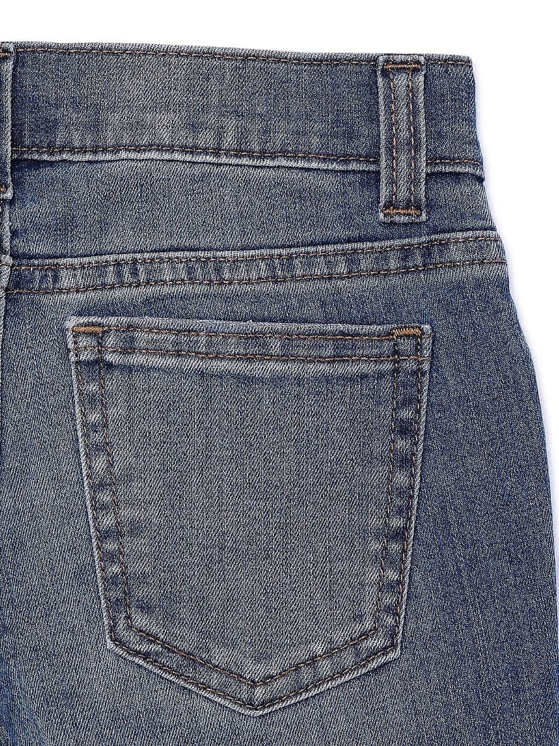 Wonder Nation Slim Denim Jeans, Sizes 4-18 & Husky