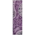 thumbnail image 2 of Addison Rugs Chantille Indoor/Outdoor Transitional Swirl Purple Washable Runner Rug, 2'3" x 7'6", 2 of 6