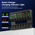 thumbnail image 5 of CITYORK 16 Pack AAA 1100mAh Batteries with High Capacity Low Self Discharge 1.2V Ni-MH Rechargeable Batteries with 8 slot AA AAA LCD Smart 1.2v NiMH/NiCd Charger,Fast Charger, 5 of 6