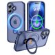 thumbnail image 1 of Funda Magic John para iPhone 16 de 6.1" con Soporte Magnético Azul Mate, 1 of 7