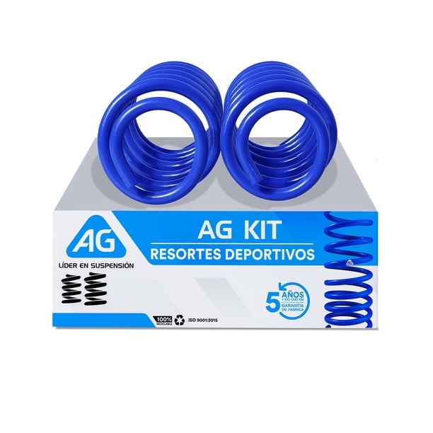 Resortes AG Kit para Auto Traseros para Mini Cooper 2007 a 2012 2 Piezas Nuevos