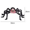thumbnail image 2 of Decoraciones de arañas gigantes de Halloween, accesorios de arañas falsas aterradoras para decoración de Casa Encantada de Halloween, 2 of 5
