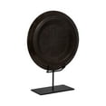 thumbnail image 3 of Boho Decorative Sculpture - Handcrafted Wood & Metal Artwork - Rustic Tabletop Accent for Home & Office - Stylish Living Room & Bedroom Decor - 24" Brown, 3 of 12