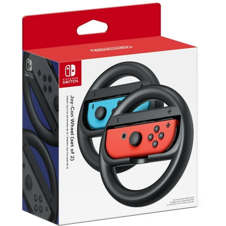 Restored Nintendo HACABG2AA Joy-Con Wheel (Set of 2) (Refurbished)