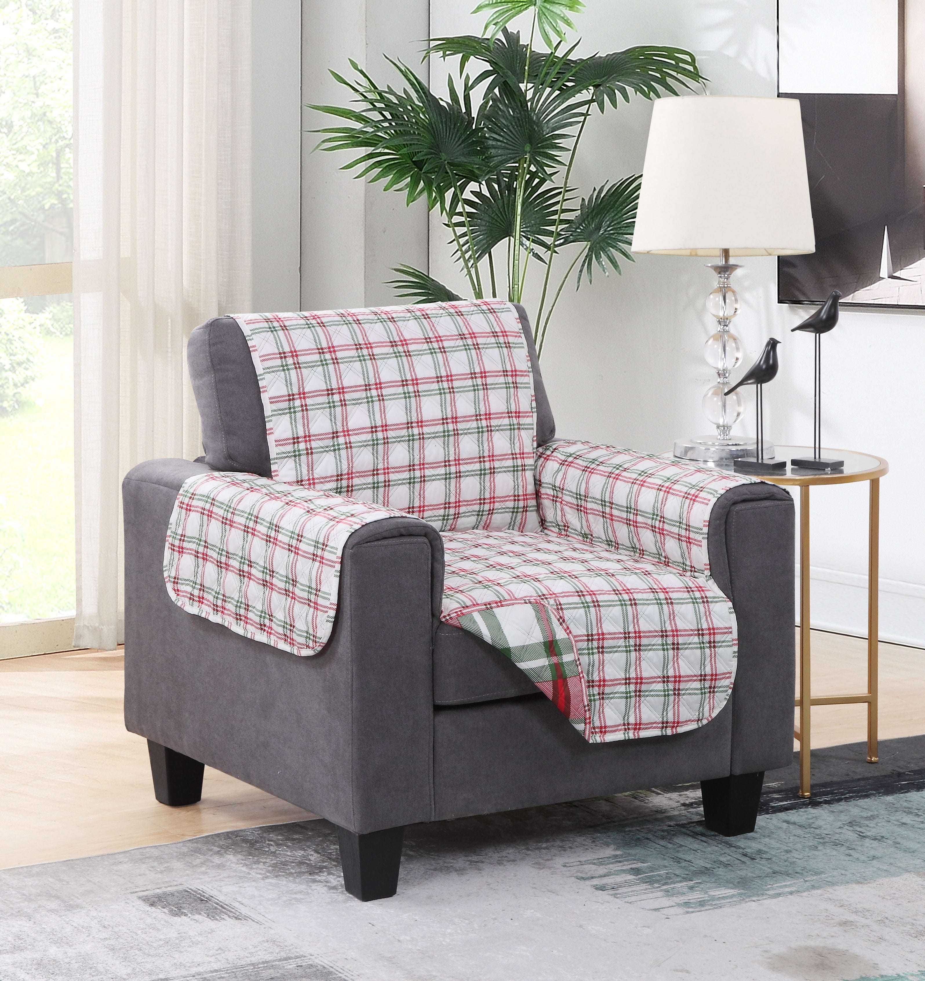 Carol Plaid Furniture Protector