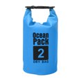 thumbnail image 1 of Bsvklp Seca Impermeable Pack Saco Natación Kayak Barco Trekking 2L Azul Cielo, 1 of 9