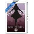 thumbnail image 3 of Marvel Comics - Scarlet Witch - Minimalist Wall Poster, 14.725" x 22.375", Framed, 3 of 3