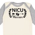 thumbnail image 4 of Inktastic Nicu Warrior with Arrow and Baby Footprints Boys or Girls Long Sleeve Baby Bodysuit, 4 of 5