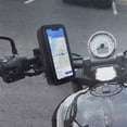 thumbnail image 3 of Avizar Soporte para Smartphone para Bicicleta y Moto Soporte para Manillar Funda Impermeable con Cremallera - Negro, 3 of 4